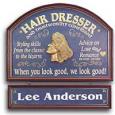 Hair Dresser Hanging Sign - Personalized