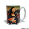 Mona Lisa Guitar Mug