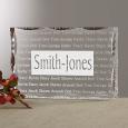 Personalized Gifts - Family Is Forever Family Names Keepsake