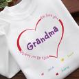 Personalized Ladies Sweatshirt - All Our Hearts