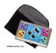 Business Card Holder with Music Notes