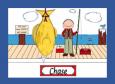 Personalized Sport Fishing Cartoon