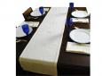 White Star of David Table Runner