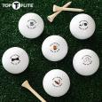 Groom's Last Round Personalized Top-Flite Golf Balls