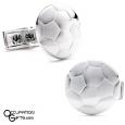 Soccer Ball Cufflinks - Sterling Silver