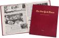 Personalized New York Times Football History Book