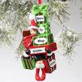 Born to Shop Personalized Christmas Gifts Ornament