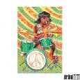 Peace Drum Greeting Cards