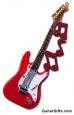 Guitar with Notes Ornament