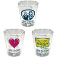 Life is Crap Shot Glasses - Set of 3