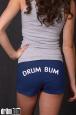 Navy Drum Bum Womens Shorts