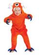 Wild Woobly Orange Monster Costume