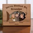 Personalized Fishing Picture Frame - Hooked On You