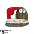 Hair Stylist Nut Desktop Figurine