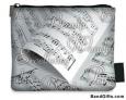 Sheet Music Coin Purse