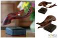 Wood statuette - Buddha's Greeting Hand