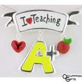 I Love Teaching Brooch
