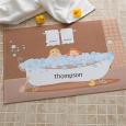Personalized Bath Mats - Bathtub Couple