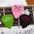 Personalized Guitar Picks - Custom Text & Color