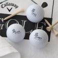 Personalized Callaway Golf Ball Set - Wedding Party Design