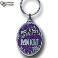 World's Greatest Mom Keychain