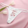 Personalized Ladies Bikini Thong Underwear - She's My Girl Design