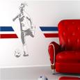 Soccer Girl Wall Shadow