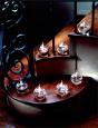 Single Sonata oil candle, 4 inch