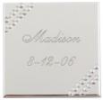 Diagonal Crystal Square Compact Mirror