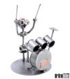 Metal Drumset Sculpture