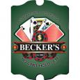 Poker Personalized Pub Sign