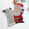 Personalized Santa Claus Christmas Ornament