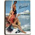 Lakeside Resort Personalized Sign