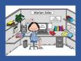 Personalized "Cubicle Sweet Cubicle" Office Cartoon