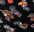 Motorcycles Fleece Throw Blanket