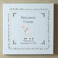 Personalized Baptism Blessing Canvas Art - Large
