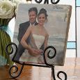 Personalized Photo Marble Plaque - For My Love