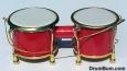 Red Bongo Drums Ornament