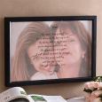 Personalized Photo Canvas Art with Poems for Her - Small