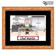 Chef Cartoon Print - Personalized