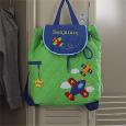 Personalized Airplane Backpack for Boys