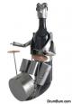 Wine Holder Sculpture - Drummer