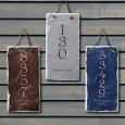 House Number Personalized Slate Address Plaque