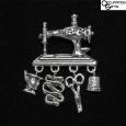 Sewing Machine with Dangles