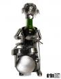 Drummer Bottle Holder