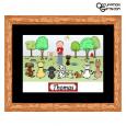 Dog Trainer Cartoon Print - Personalized