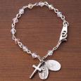 Personalized Christening Gifts - Baby's First Rosary Bracelet