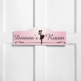 Girly Kids Room Sign - Personalized