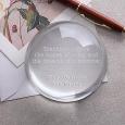 Personalized Teacher Paperweight - Inspirational Quotes