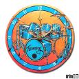 Personalized Drumset Clock